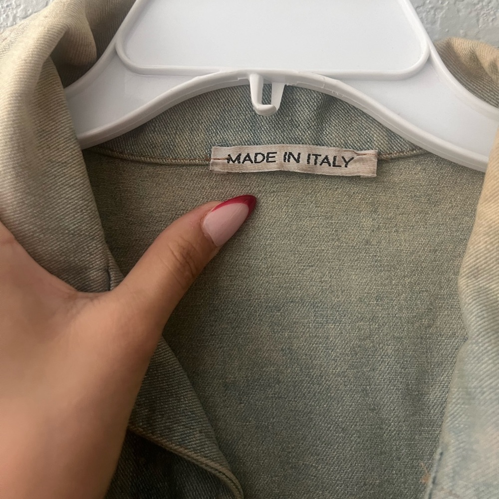 vintage s/m Jean jacket vintage from Italy